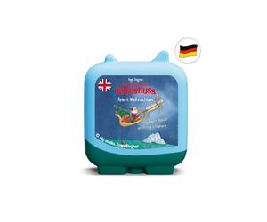 tonies Clever pour la Toniebox, Le Petit Dragon Noix de Coco célèbre Noël. Apprendre l'anglais avec Le Petit Dragon Noix de Coco, Jeu Audio pour Enfants à partir de 5 Ans, Temps de Jeu d'environ