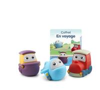 tonies Coffret Mes Premiers, en Voyage, Compatible Toniebox 1 & 2, Personnage Audio, boîte à Histoires Vendue séparément, 1 Ans et +