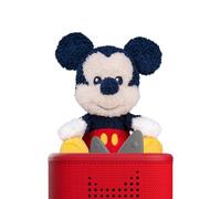 tonies Cuddle Disney Mickey Mouse Peluche auditive douce à câliner et écouter 3 histoires de lecture et voyage sonore relaxant, à partir de 3 ans, environ 30 minutes