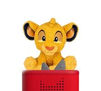 tonies Cuddle Toniebox Disney Le Roi Lion - Cuddle Simba Figurine auditive en peluche avec 3 histoires à câliner pour enfants à partir de 3 ans, temps de jeu d'environ 37 minutes