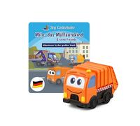 tonies Figurine Audio pour Toniebox, chansons pour Enfants - Milo, la Voiture Poubelle et Ses Amis : Aventures dans la Grande Ville, chansons pour Enfants à partir de 3 Ans, Temps de Jeu d'environ 60