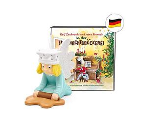 tonies Figurine auditive pour Toniebox, chansons de Noël : Rolf Zuckowski - dans la Boulangerie de Noël, Jeu auditif pour Enfants à partir de 3 Ans, Temps de Jeu Environ 57 Minutes