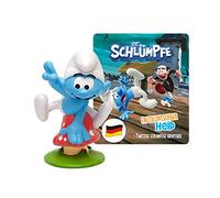 tonies Figurine auditive pour Toniebox, Les Schtroumpfs - Un héros maladroit et 3 Autres Aventures troublantes, Jeu Audio pour Enfants à partir de 5 Ans, Temps de Jeu Environ 50 Minutes