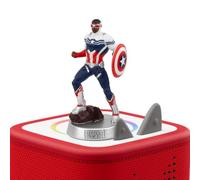 tonies Figurine auditive pour Toniebox, Marvel - Captain America, jeu auditif avec 3 histoires chargées d'action pour enfants à partir de 7 ans, temps de jeu d'environ 54 minutes