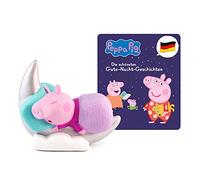 tonies Figurine auditive pour Toniebox, Peppa Pig - Bonne Nuit Histoires, Jeu Audio pour Enfants à partir de 3 Ans, Temps de Jeu Environ 41 Minutes