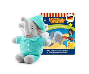 Tonies Figurines auditives en Peluche pour Toniebox, Benjamin Blümchen - Histoires de Bonne Nuit - Jeu Audio avec 8 Histoires Mignonnes pour Enfants à partir de 3 Ans - Temps de Jeu : Environ 46