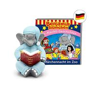 tonies Figurines auditives pour Toniebox, Benjamin Blümchen - La nuit des contes de fées au zoo, jeu auditif avec histoires de bonne nuit pour les enfants à partir de 3 ans, durée de jeu d'environ 44 minutes