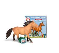 tonies Figurines auditives pour Toniebox, ce Qui est ce Que - Merveilleux Chevaux/Peuple Cavalier Mongolen, Jeu de Connaissances pour Les Enfants à partir de 6 Ans, durée de Jeu d'environ 79 Minutes