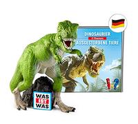 tonies Figurines auditives pour Toniebox, ce Qui est Quoi - Dinosaures/Animaux éteints, Jeu de Connaissances Audio pour Les Enfants à partir de 6 Ans, Temps de Jeu d'environ 70 Minutes