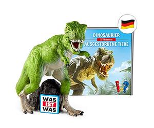 tonies Figurines auditives pour Toniebox, ce Qui est Quoi - Dinosaures/Animaux éteints, Jeu de Connaissances Audio pour Les Enfants à partir de 6 Ans, Temps de Jeu d'environ 70 Minutes