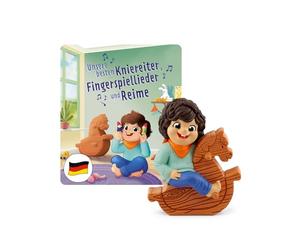 tonies Figurines auditives pour Toniebox, Notre Meilleure échelle à Genoux, chansons de Jeu de Doigts et Rimes, chansons pour Enfants à partir de 3 Ans, Temps de Jeu d'environ 40 Minutes