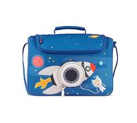 tonies Listen & Play Sac - Blast Off, sac de transport pour ranger Toniebox, écouteurs, station de charge, et six ou plus, cadeaux pour enfants, bleu marine, Moderne