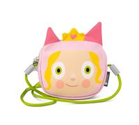 tonies® Mini sac Princesse Sac pratique pour les déplacements Peut contenir jusqu'à 3 figurines auditives Compatible avec organiseur de voiture, coloré, 145 x 135 x 15 mm