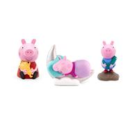 Tonies Peppa Pig Pack de personnages avec Wutz, George & Bedtime Stories, Audio Story et chansons pour enfants à utiliser avec Toniebox Music Player (vendu séparément) Bleu