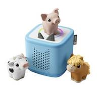 tonies Toniebox 2 Bleu Ciel Starter Set My First Tonies Bauernhof, Haut-parleur