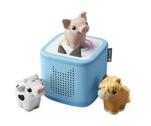tonies Toniebox 2 Bleu Ciel Starter Set My First Tonies Bauernhof, Haut-parleur