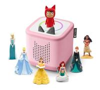 tonies Toniebox 2 Boite à Histoire pour Enfant 1 à 9 Ans, Robuste & Facile à Utiliser, avec 6 figurines princesses Disney