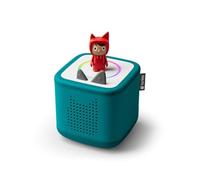 tonies Toniebox 2 Boite à Histoire pour Enfant, Musiques et Jeux 1 à 9 Ans, Ecoute, Apprends, Joue, Robuste & Facile à Utiliser, 1 Figurine Rubie, Vert Océan