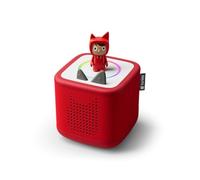 tonies Toniebox 2 Boite à Histoire pour Enfant, Musiques et Jeux 1 à 9 Ans, Ecoute, Apprends, Joue, Robuste & Facile à Utiliser, 1 Figurine Rubie, Rouge Coquelicot
