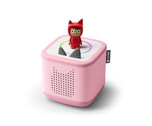 tonies Toniebox 2 Boite à Histoire pour Enfant, Musiques et Jeux 1 à 9 Ans, Ecoute, Apprends, Joue, Robuste & Facile à Utiliser, 1 Figurine Rubie, Rose Fleur