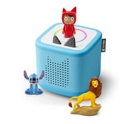 tonies Toniebox 2 Pack Boite à Histoire pour Enfant 1 à 9 Ans, Robuste & Facile à Utiliser, avec Le Roi Lion et Lilo & Stitch, Bleu