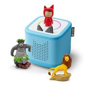 tonies Toniebox 2 Pack Boite à Histoire pour Enfant 1 à 9 Ans, Robuste & Facile à Utiliser, avec Le Roi Lion et Baloo, Bleu