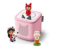 tonies Toniebox 2 Pack Boite à Histoire pour Enfant 1 à 9 Ans, Robuste & Facile à Utiliser, Gabby, Rose