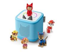 tonies Toniebox 2 Pack Boite à Histoire pour Enfant 1 à 9 Ans, Robuste & Facile à Utiliser, La Pat' Patrouille, 4 Figurines, Bleu Ciel