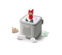 Tonies toniebox 2 pack boite à histoire pour enfant 1 à 9 ans, robuste & facile à utiliser, les copains du dodo, 4 figurines, gris lune multicolore TU