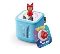 tonies Toniebox 2 Pack Tonieplay avec Disney Le Grand Quiz, Joue, Apprends, Boite à Histoire pour Enfant 1 à 9 Ans, Robuste & Facile à Utiliser, Bleu Ciel