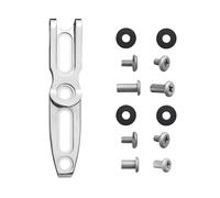 TONIFE Clip de Poche Pour Gaine Kydex, Accessoire de Couteau d'Extérieur Avec Plusieurs Distances de Trous et Options d'épaisseur