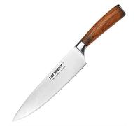 TONIFE Couteau de chef professionnel Couteau de cuisine en acier inoxydable au carbone Couteau à viande Chef Knife Kitchen Knife with Natural Rosewood Handle