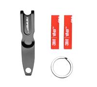 TONIFE EDC Pocket Clip, porte-clés polyvalent, pince à billets pour appareils numériques et outils portables