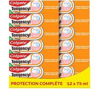TONIGENCYL - Dentifrice Expert Plus Protection Complète - Protège les Gencives - Apporte un Soin complet - Lot de 12 Tubes de Dentifrice de 75mL