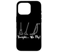Tonight We Fly Aspirateur Balai à Franges Anderson Sisters Witches Coque pour iPhone 16 Pro