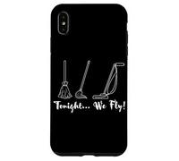 Tonight We Fly Aspirateur Balai à Franges Anderson Sisters Witches Coque pour iPhone XS Max