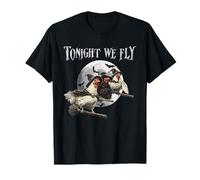 Tonight We Fly Costume d'halloween Amusant Poulet Saison effrayante T-Shirt