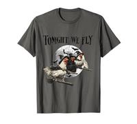 Tonight We Fly Sorcières de Poulet Amusantes pour Halloween, Hommes, Femmes, Enfants T-Shirt