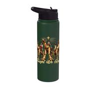 Tonight We Ride Three Wise Men Merry Christmas Nativité Stainless Steel Insulated Water Bottle