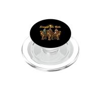 Tonight We Ride Three Wise Men Nativité Merry Christmas PopSockets PopGrip pour MagSafe