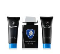 Tonino Lamborghini Acqua EDT 125 ml + Baume après-rasage 100 ml + Gel douche 100 ml