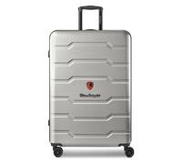 Tonino Lamborghini Bologna 4 roues Valise cabine L 77 cm couleur argent
