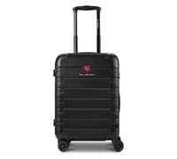 Tonino Lamborghini Milano 4 roues Valise cabine S 54 cm avec soufflet d'extension noir