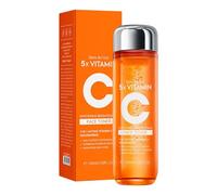 Tonique 5X Vitamine C Pour Le Visage, Vitamine C Lotion Tonique Visage, Vitamine C Serum Visage, Toner Pour Visage Pour Femme, Tonique Pour Tous Types Peau, Tonique Pour Visage Qui Améliore L'éclat