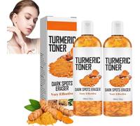 Tonique au curcuma, tonique pour le visage, tonique au curcuma efface-taches, tonique pour soins de la peau, tonique hydratant minimisant les pores, tonique hydratant, apaisant (2 pièce)