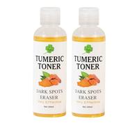 Tonique Curcuma Correcteur Taches Noires, Turmeric Toner, Protection de la Peau et Hydratant, Bright Skin Dark Spot Corrector Sérum Visage (2)