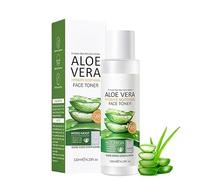 Tonique pour le visage à l'aloe vera, hydratant, gel apaisant à l'aloe vera, gel de vera pour sec, visage, corps, nettoyage doux du visage pour tous les types de peau