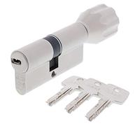 ToniTec EC660 ECK660 Serrure de porte avec cylindre à bouton et 3 clés 70/40 K