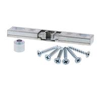 ToniTec SI Siegenia 1361 TS A1361 284582 Loqueteau de porte de balcon/terrasse avec douille Pare-vent avec douille + lot de vis KL FR 6