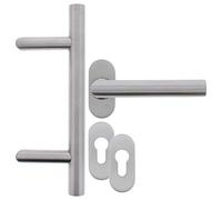 ToniTec® Tirant de porte Kit complet obliques Exécution ovale rosaces 350 mm